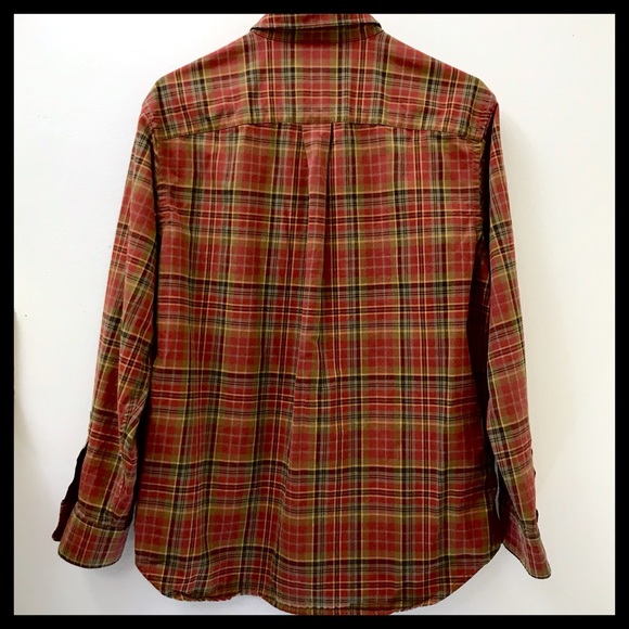 RALPH LAUREN Plaid Button Down Shirt - Picture 2 of 4